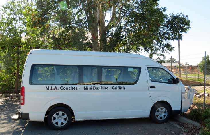 MIA Coaches Toyota HiAce Commuter